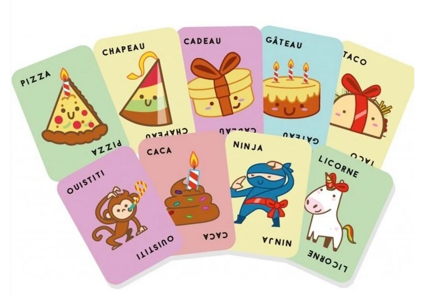 Regles du Taco Chapeau Gâteau Cadeau Pizza