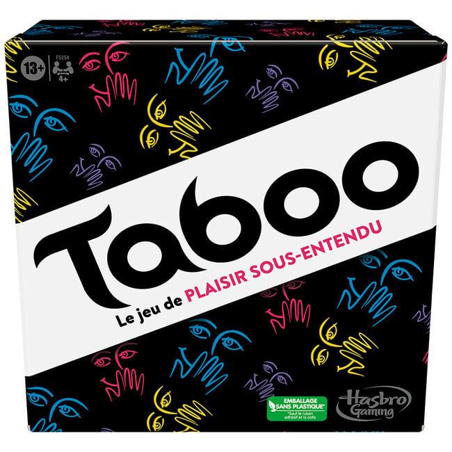 Boîte officielle du célèbre jeu de société Taboo