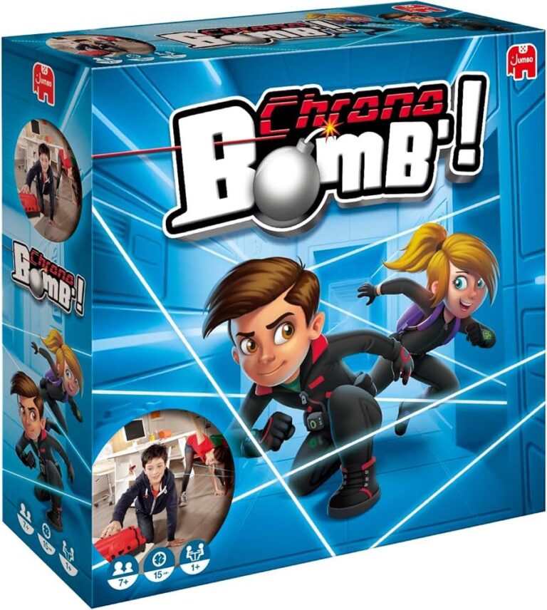 Boite officielle du jeu de societe Chrono Bomb