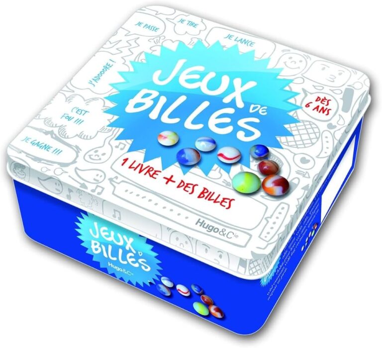 Boîte officielle et classique du jeu de billes.