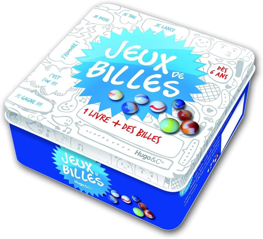 Boîte officielle et classique du jeu de billes.