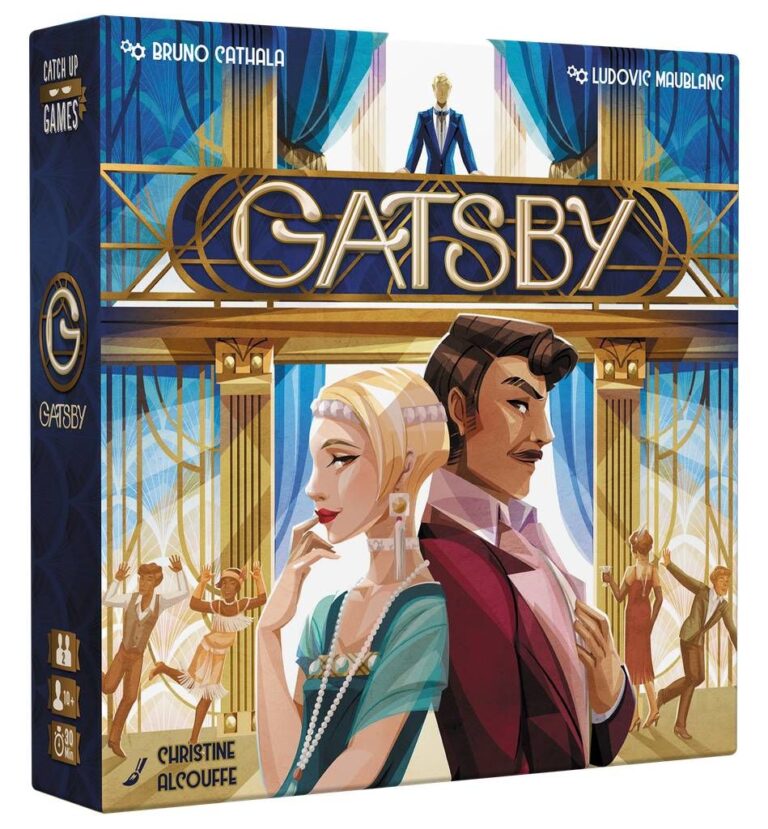 Boîte du jeu de société Gatsby vue de face
