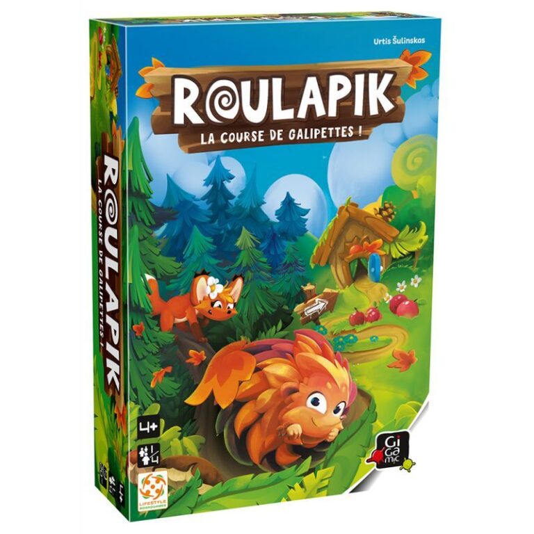 La boîte de Roulapik le jeu de société enfant.