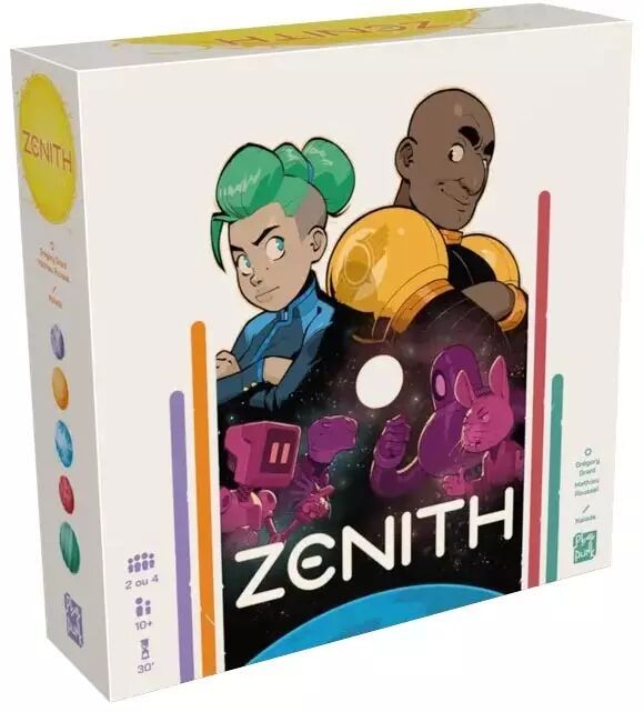 Boîte officielle du jeu de société Zenith