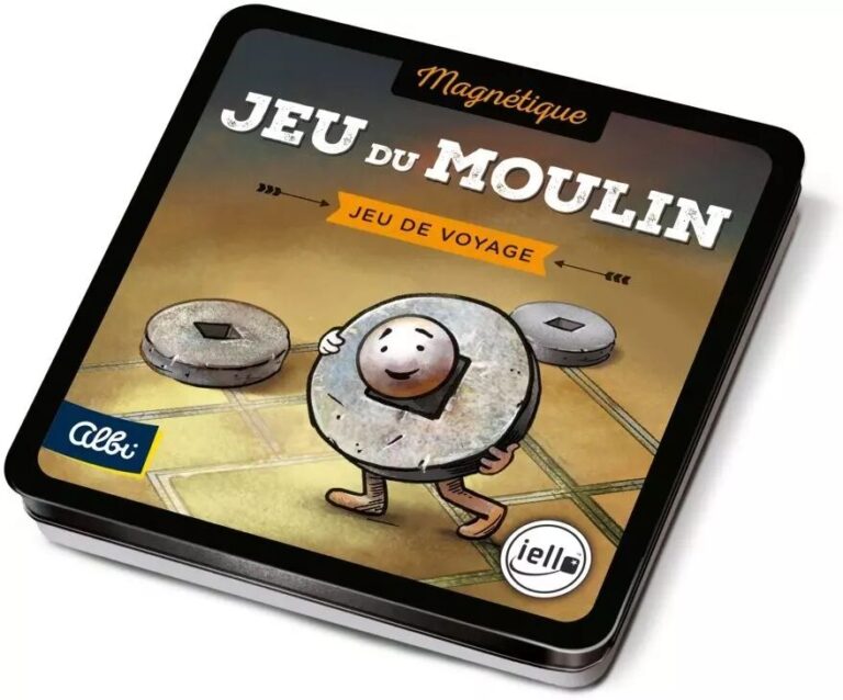 Boîte de couverture du célèbre jeu de stratégie du Moulin