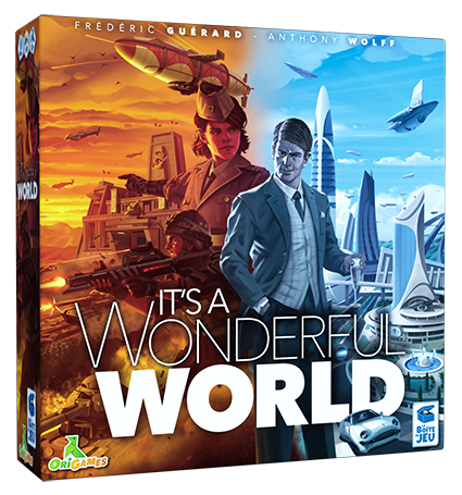 Boite du jeu de societe It's a wonderful world.