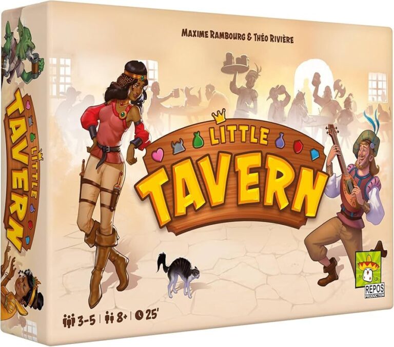 Boîte officielle du jeu de société Little Tavern.
