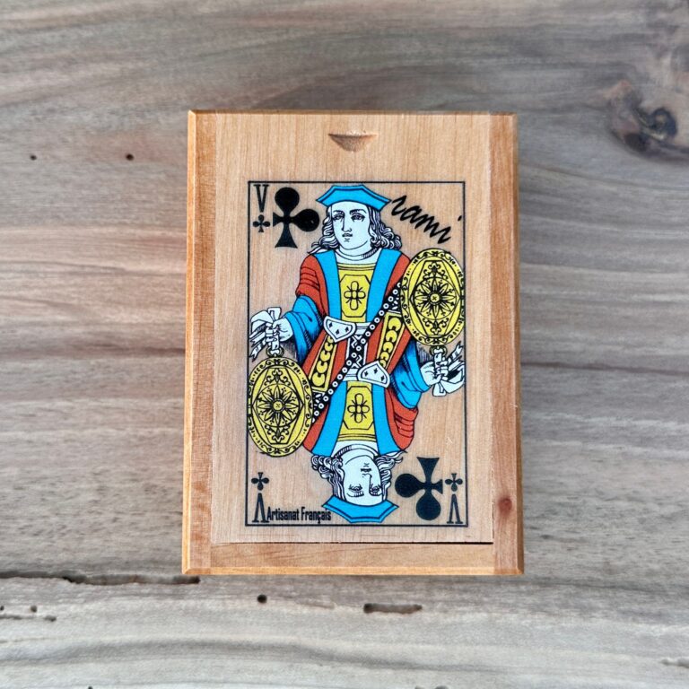 Boite officielle du jeu de cartes classique le Rami.