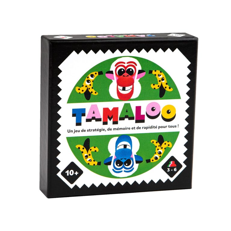 Boîte officielle du jeu de cartes d'ambiance Tamalou.