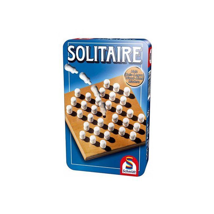Boîte du célèbre jeu de société classique le Solitaire.