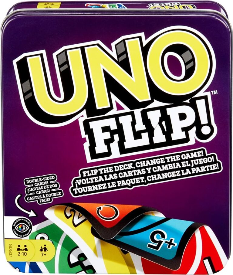 Boite officielle du jeu de cartes Uno Flip