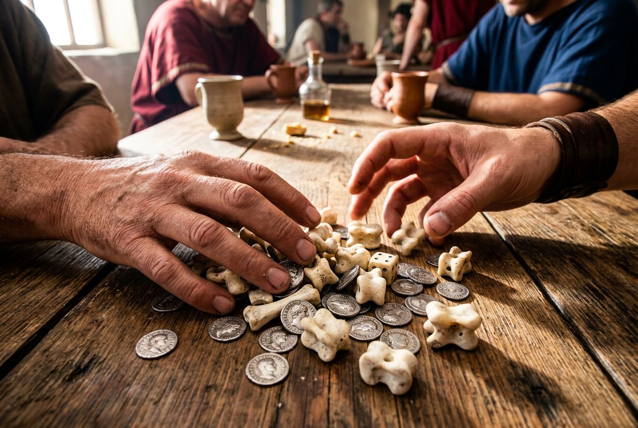 Comment les légionnaires romains jouaient aux dés, et pourquoi c'était illégal
