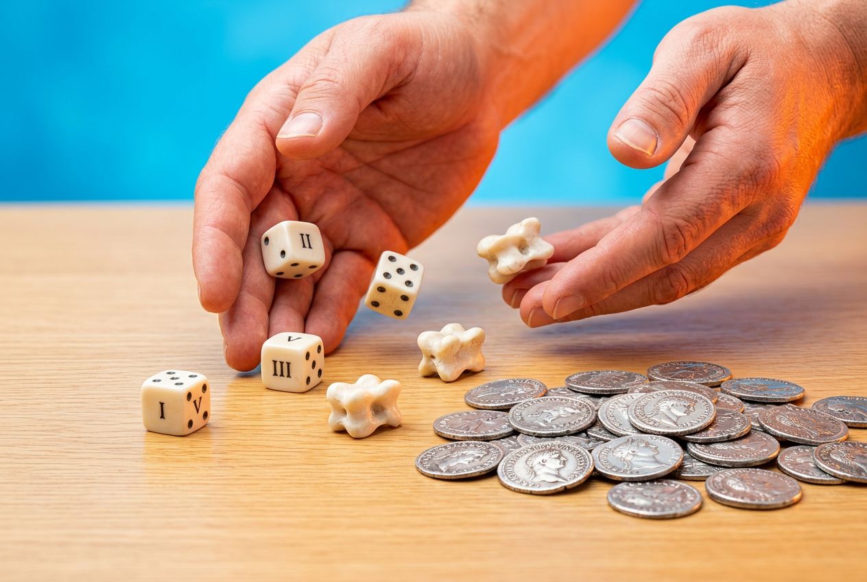 Comment les légionnaires romains jouaient aux dés, et pourquoi c'était illégal