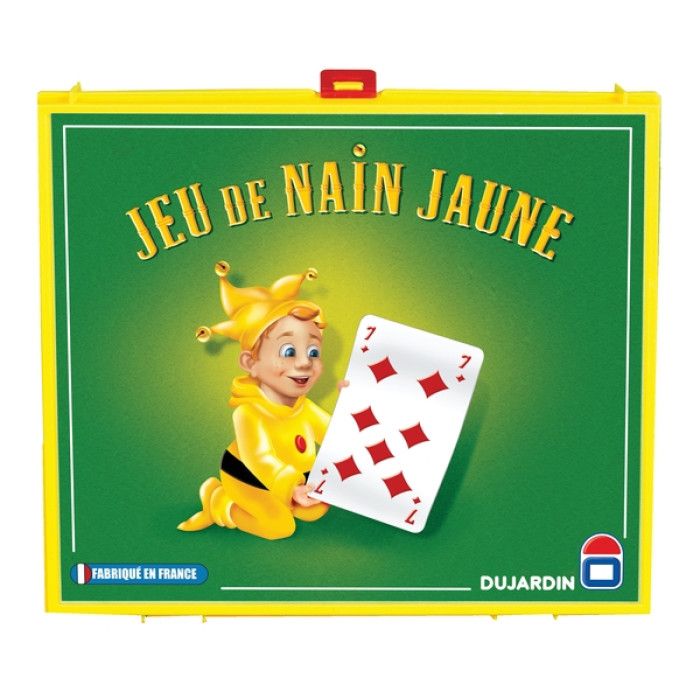 Détail de la carte emblématique du Nain Jaune en jeu.