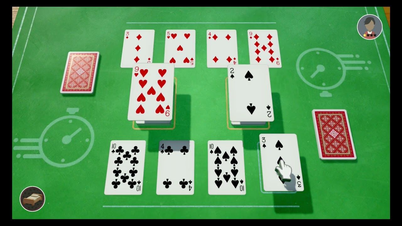 Vue d'ensemble des jeux de cartes pour la crapette rapide.