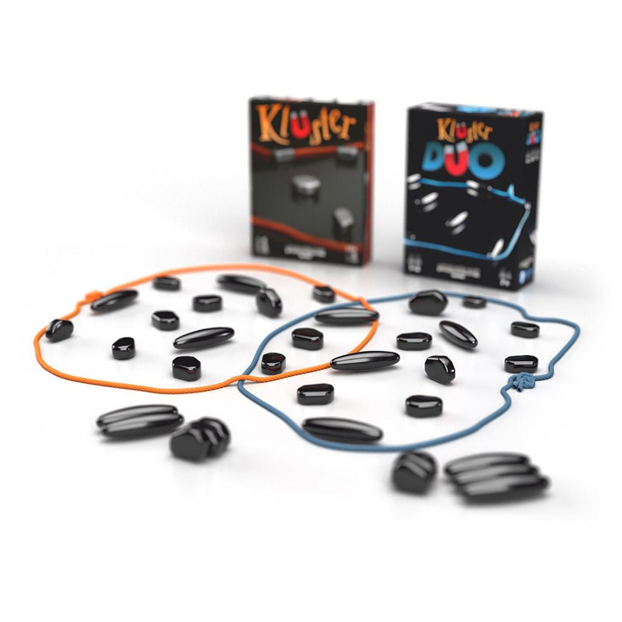 Vue generale du materiel et de la cordelette de Kluster.