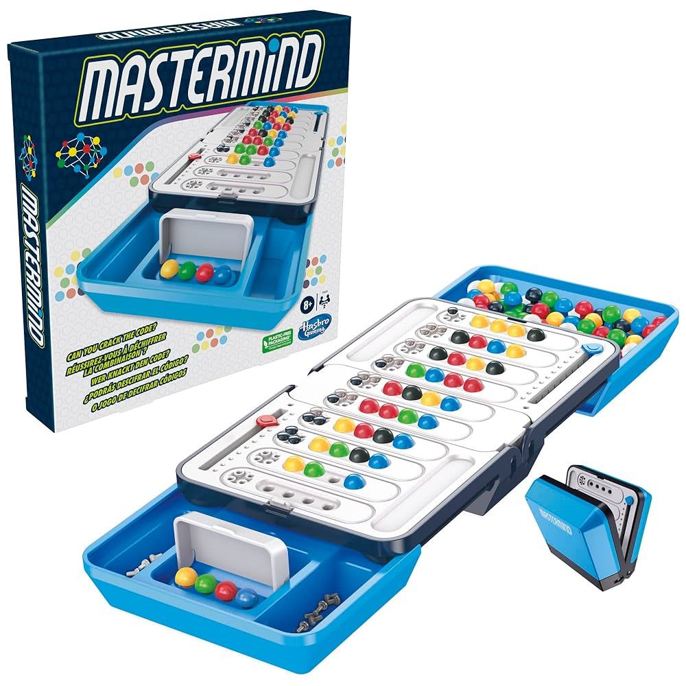 Plateau de jeu et pions de couleurs du Mastermind