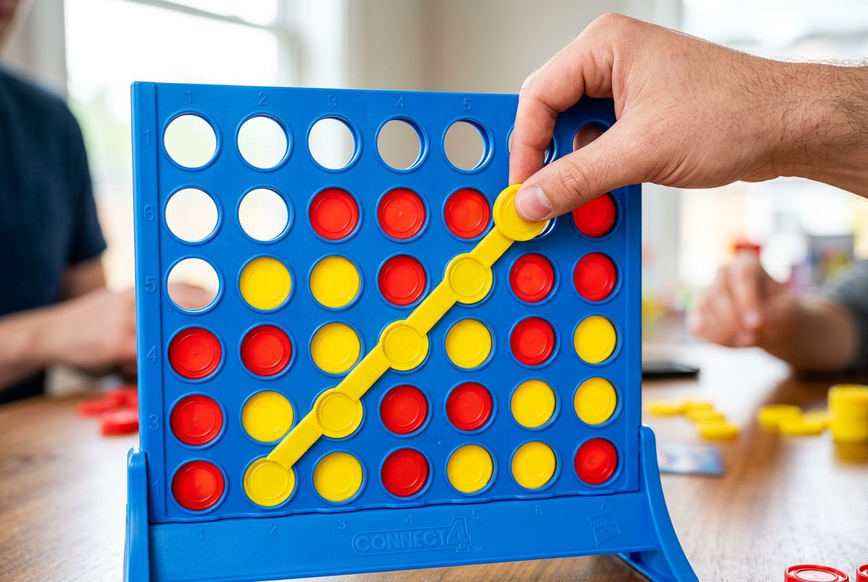 Puissance 4 : l'astuce mathématique pour gagner à TOUS les coups