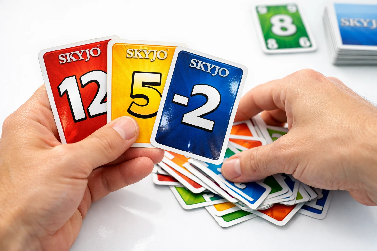 Skyjo : égalité et score doublé