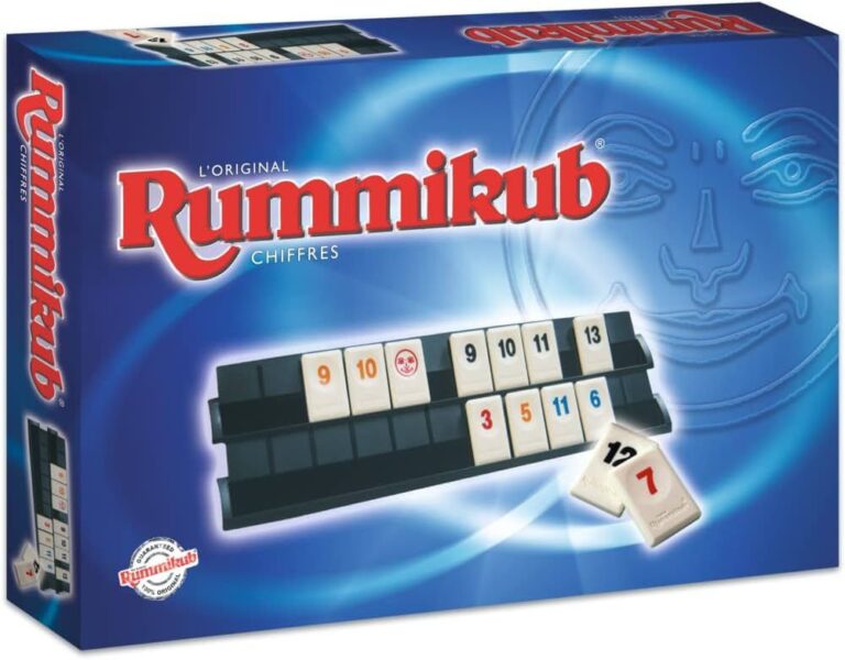 Boite officielle du celebre jeu de societe Rummikub.