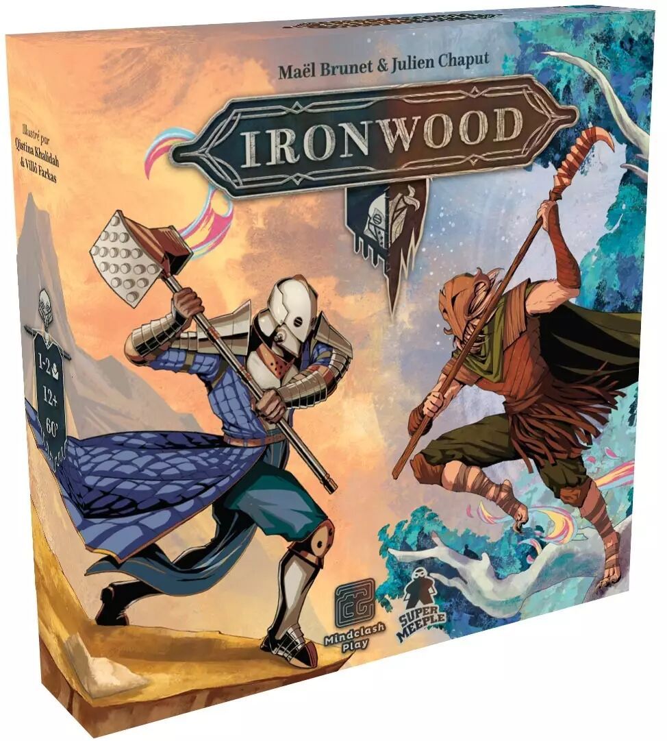 Boîte du jeu de société asymétrique Ironwood