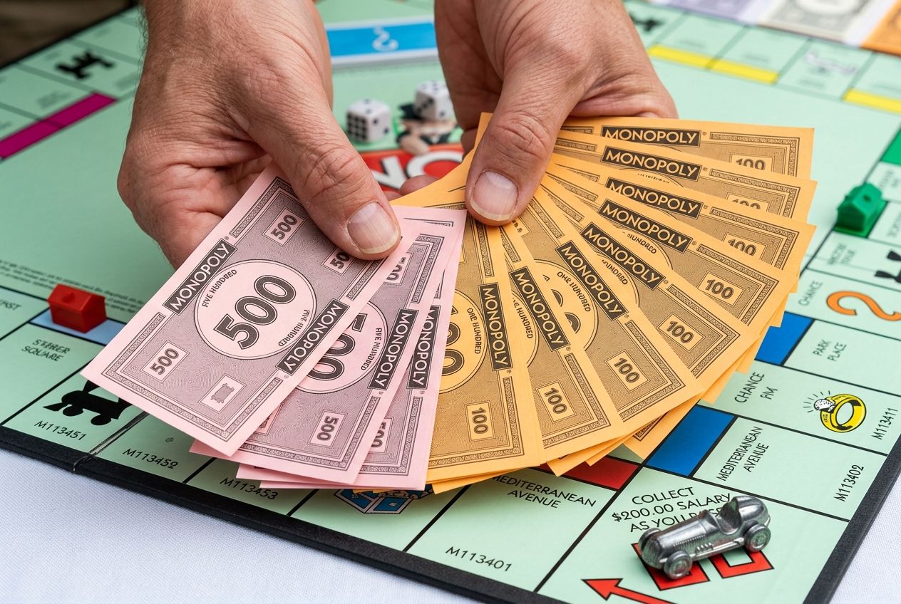 Combien de billets faut-il distribuer au monopoly ?