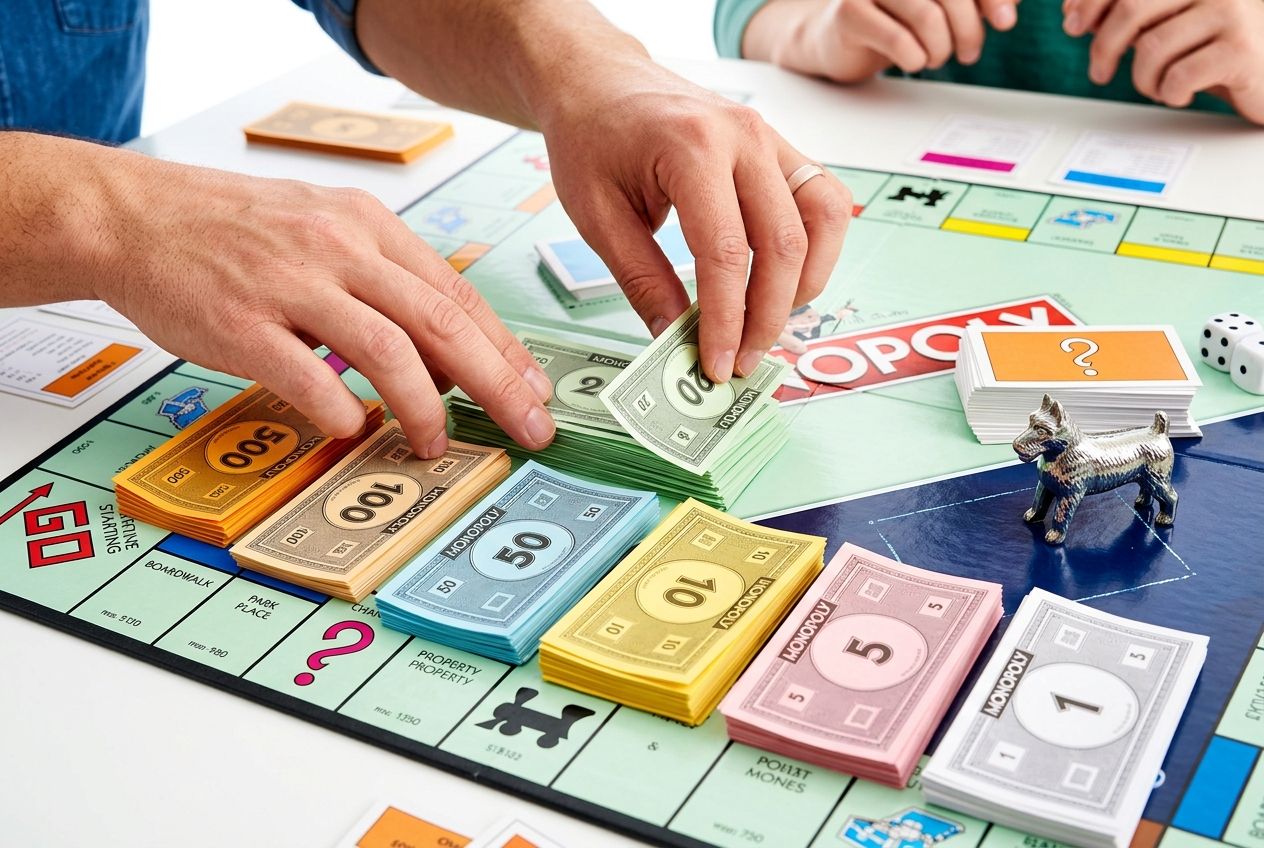 Combien de billets faut-il distribuer au monopoly ?