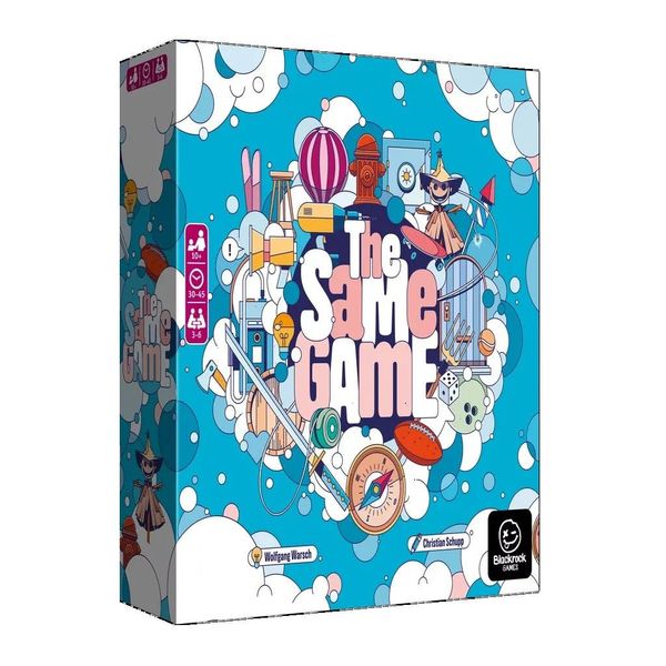 Détail des cartes et des pions The Same Game.