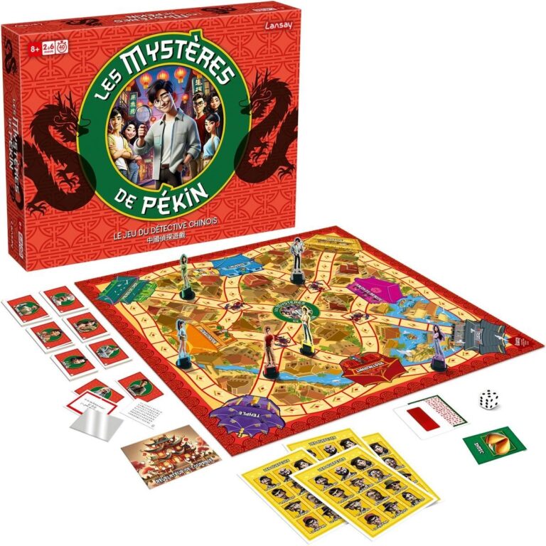 Boite officielle du jeu de societe Les Mysteres de Pekin
