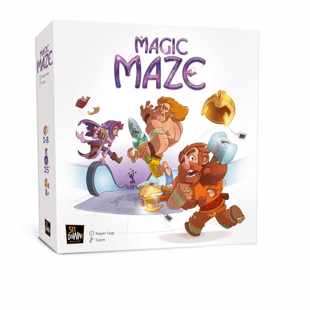 Boîte du jeu de société coopératif Magic Maze.
