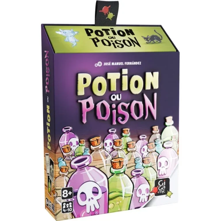 La boite du jeu de societe Potion ou Poison