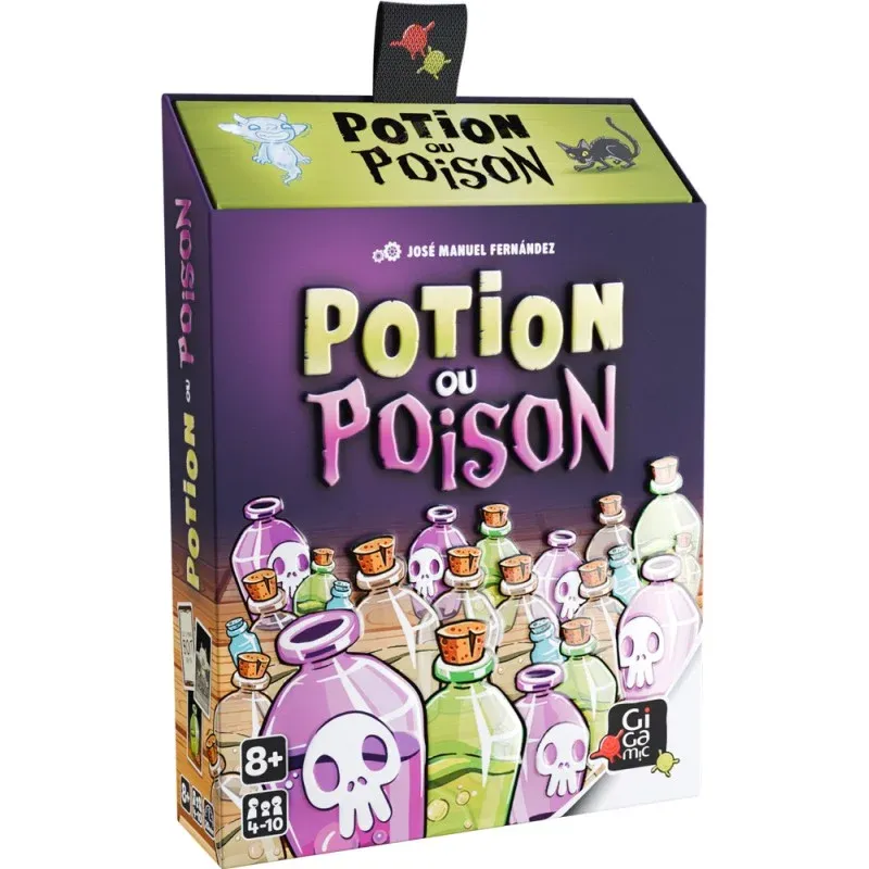 La boite du jeu de societe Potion ou Poison