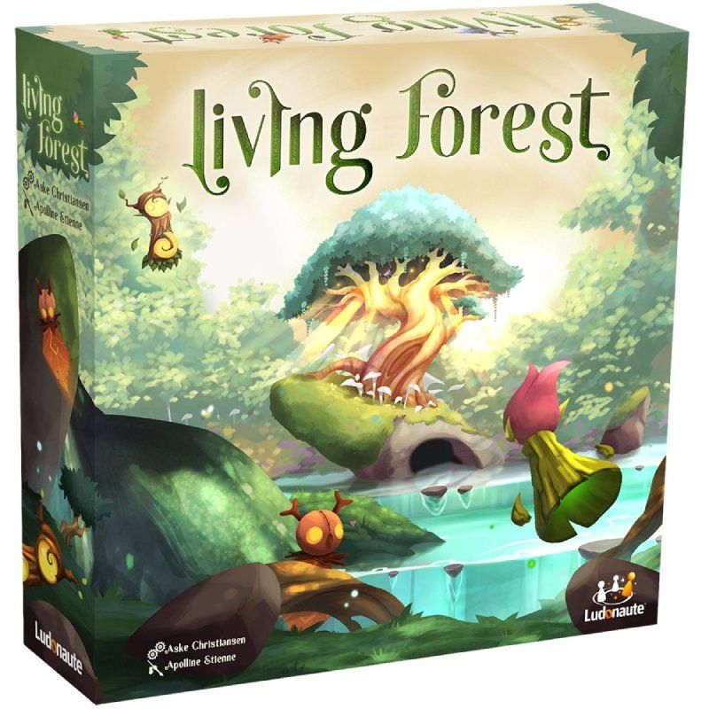 Boîte officielle du jeu de société Living Forest