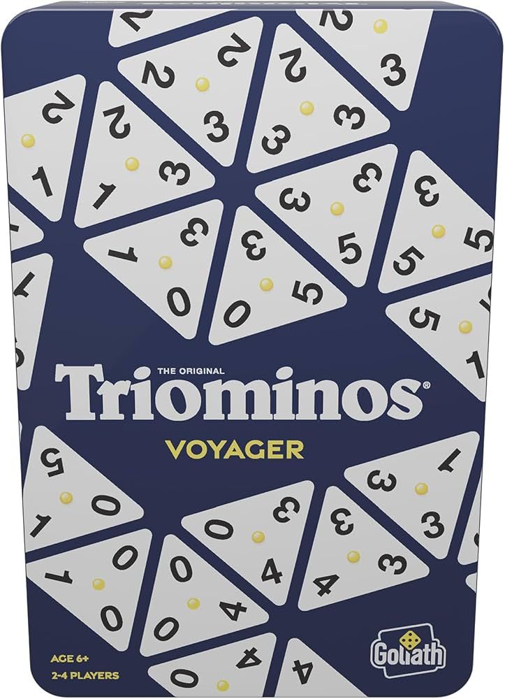 Boîte officielle du jeu de société classique Triominos.