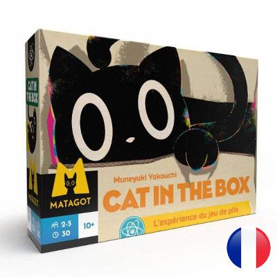 Détails des cartes quantiques et jetons Cat in the Box.
