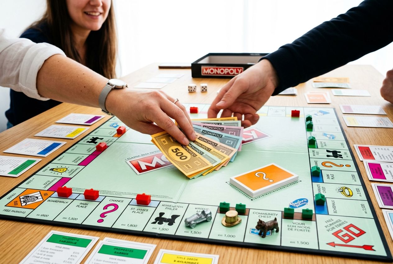 Monopoly : a-t-on le droit de prêter de l'argent à un autre joueur ?