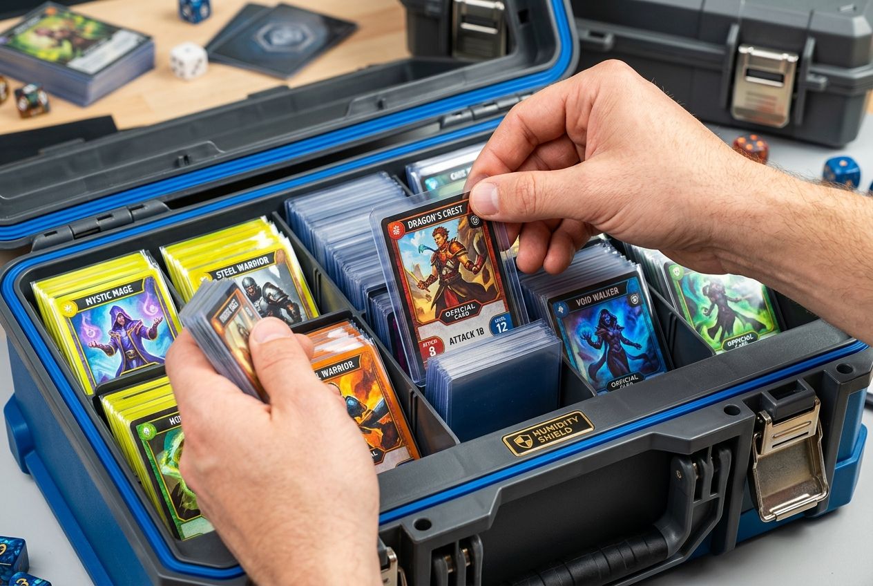Protéger et conserver ses cartes : sleeve, stockage, humidité