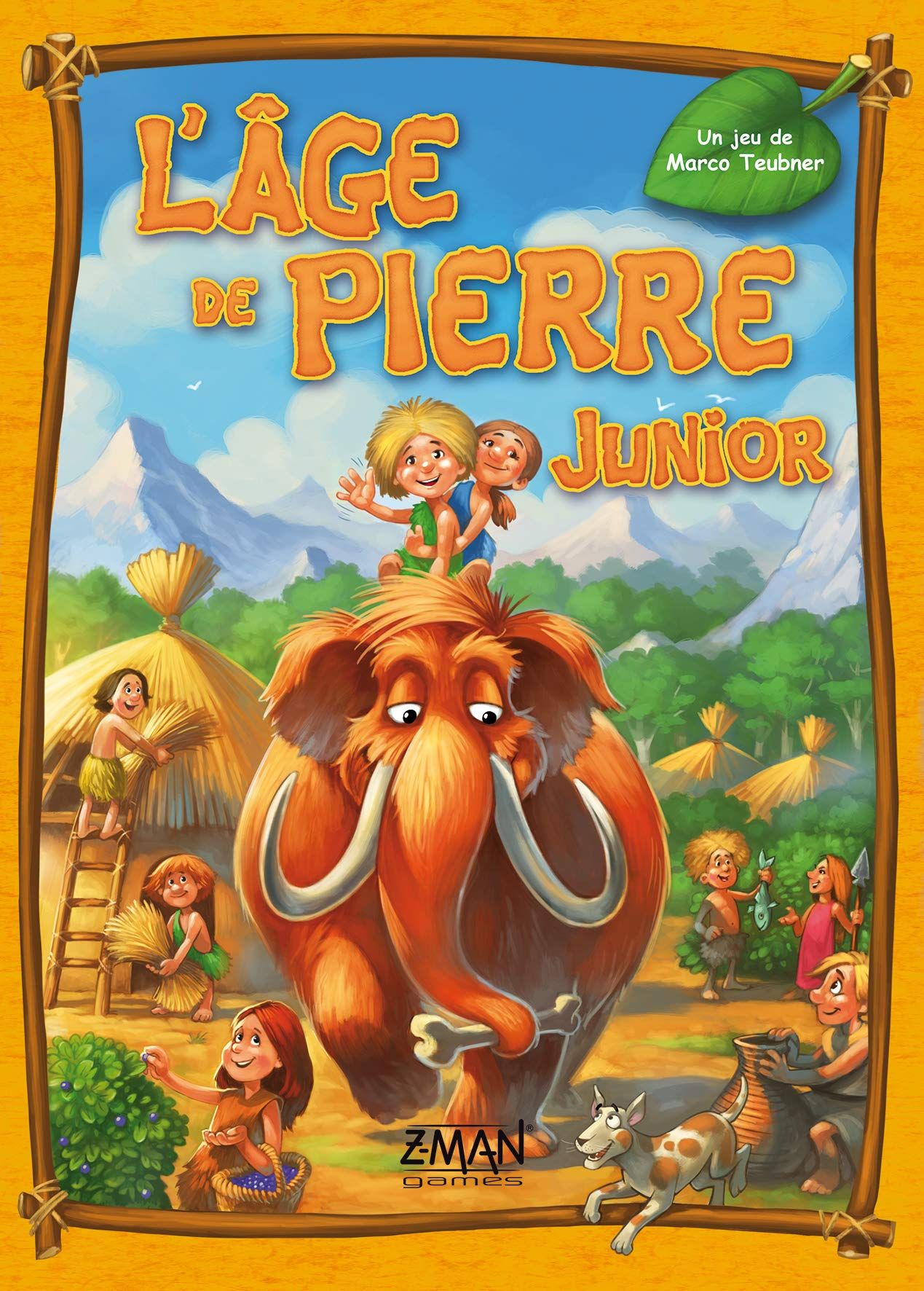 Boite du jeu de societe l'Age de Pierre Junior