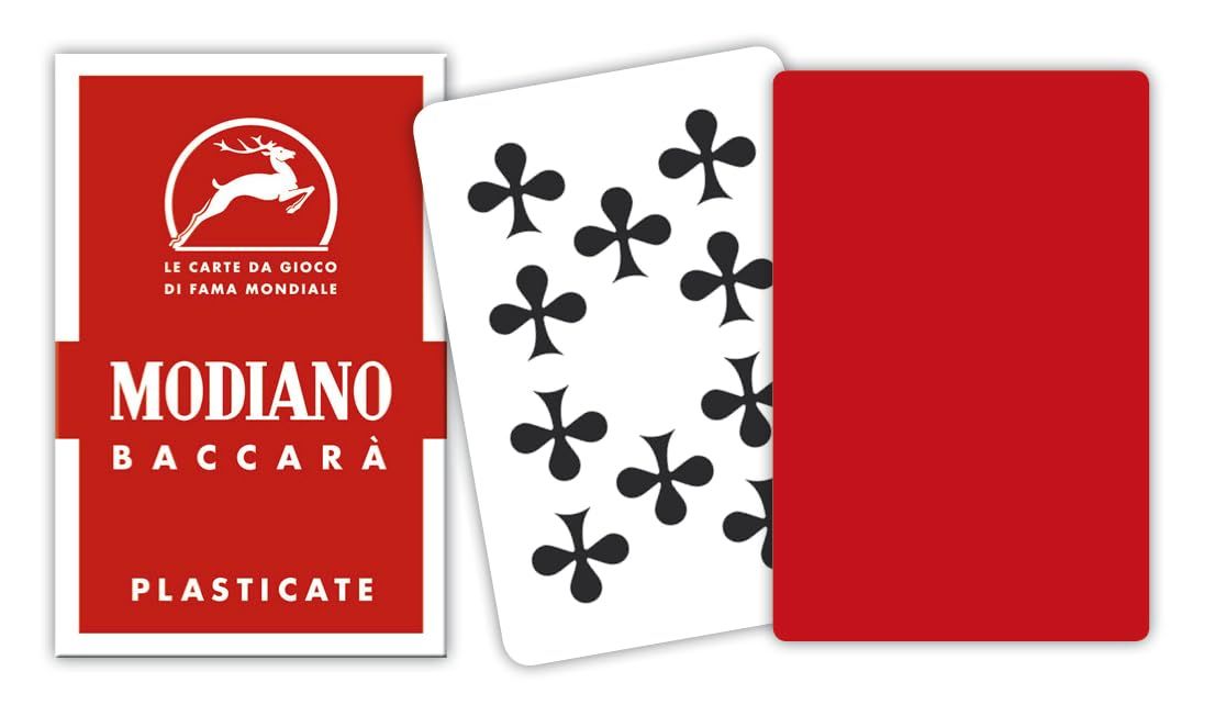 Boîte du célèbre jeu de cartes et de casino baccara.