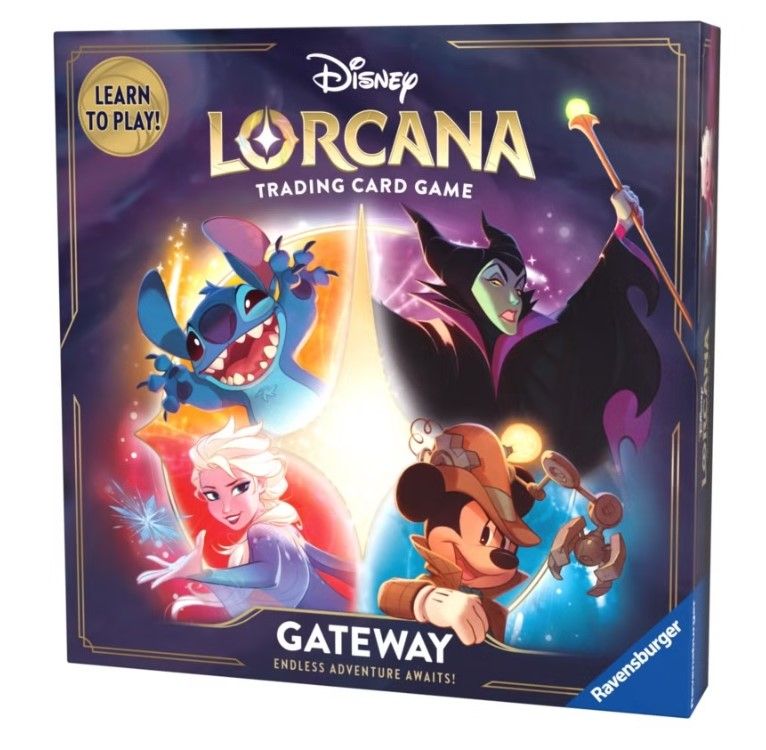 Boite du jeu de cartes à collectionner Disney Lorcana.