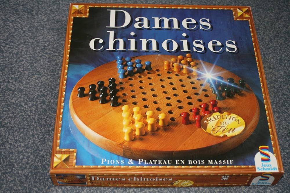 Boite du jeu de societe classique les dames chinoises