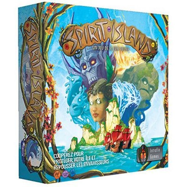 Boîte officielle du jeu de société coopératif Spirit Island