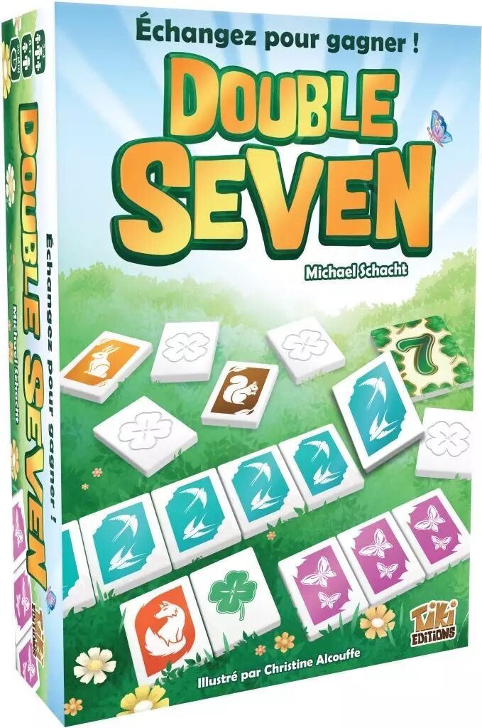 Boite officielle du jeu de societe Double Seven.