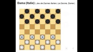 Gros plan sur les pions d'une partie de dames.