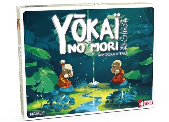 Vue générale du plateau et matériel de Yokai no Mori
