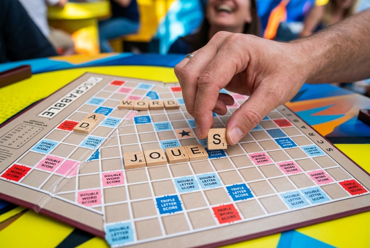 Scrabble : peut-on ajouter un S à un mot déjà posé