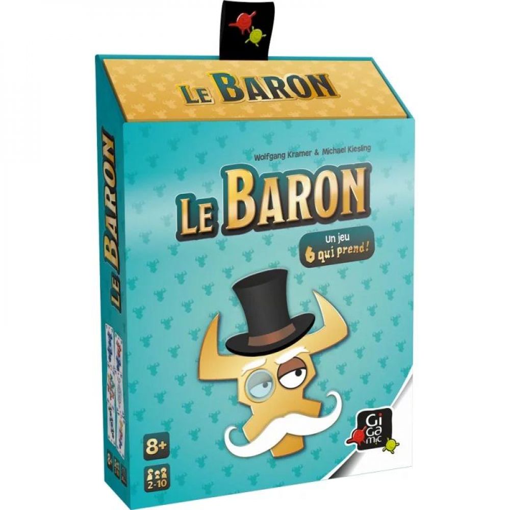 Boite de couverture du jeu de societe Le Baron.