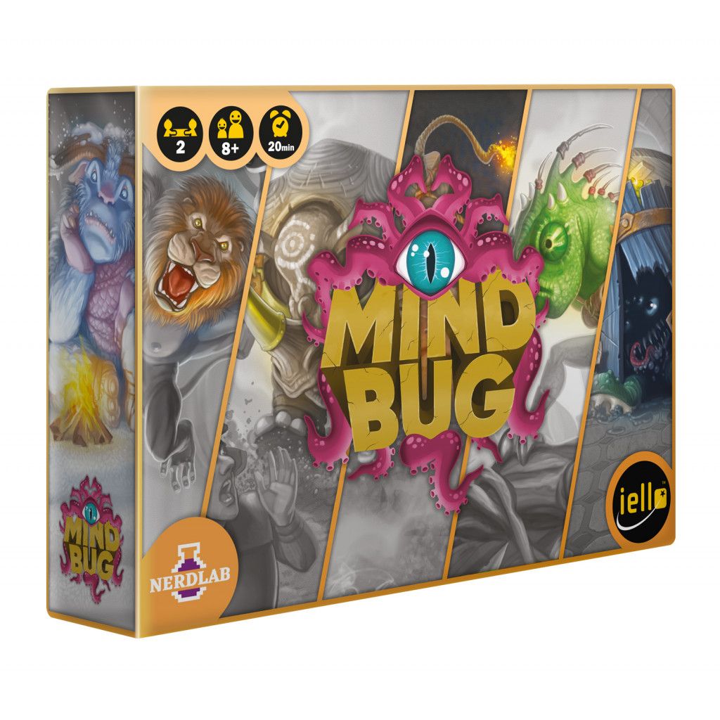 Boîte officielle du jeu de société de cartes Mindbug