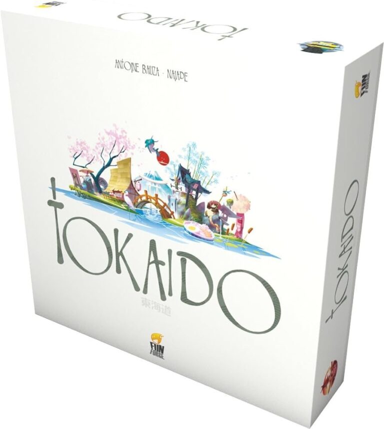 La boîte officielle du jeu de société Tokaido.