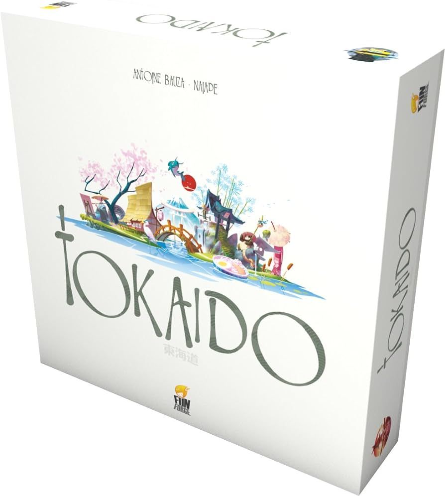 La boîte officielle du jeu de société Tokaido.